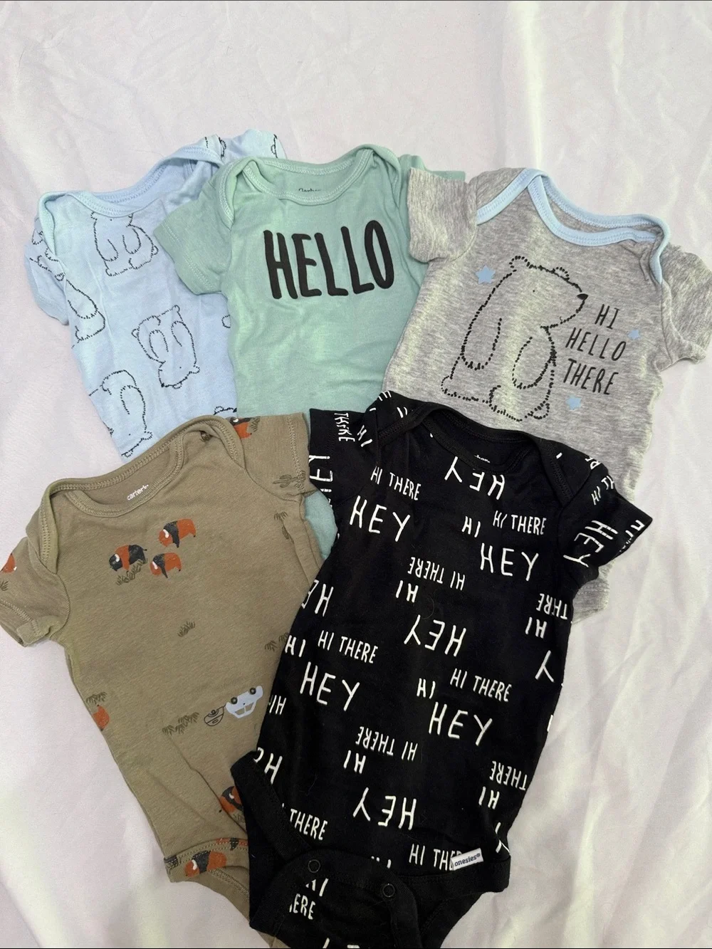 Assorted One-Piece Bodysuits - Multi Color